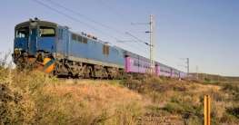 Zugfahren in Südafrika